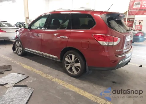 2016 Nissan Pathfinder Platinum z USA, uszkodzony, nr VIN 5N1AR2MM6GC605180
